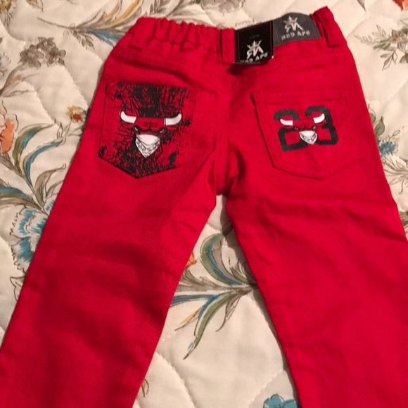 Red ape pants Clearance